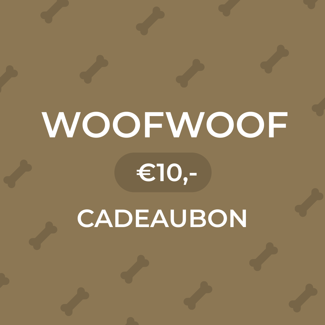 WOOFWOOF Cadeaubon